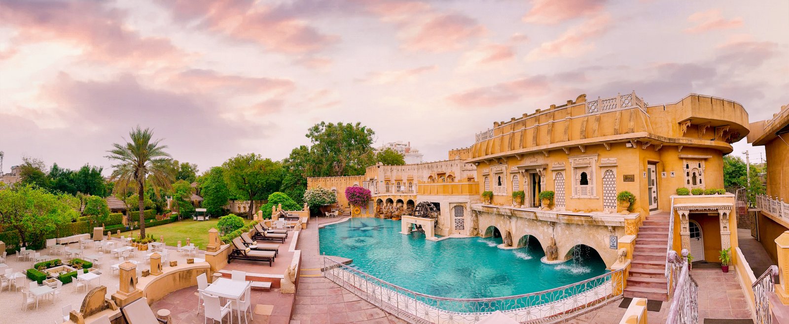 Ajit Bhawan Palace Exterior